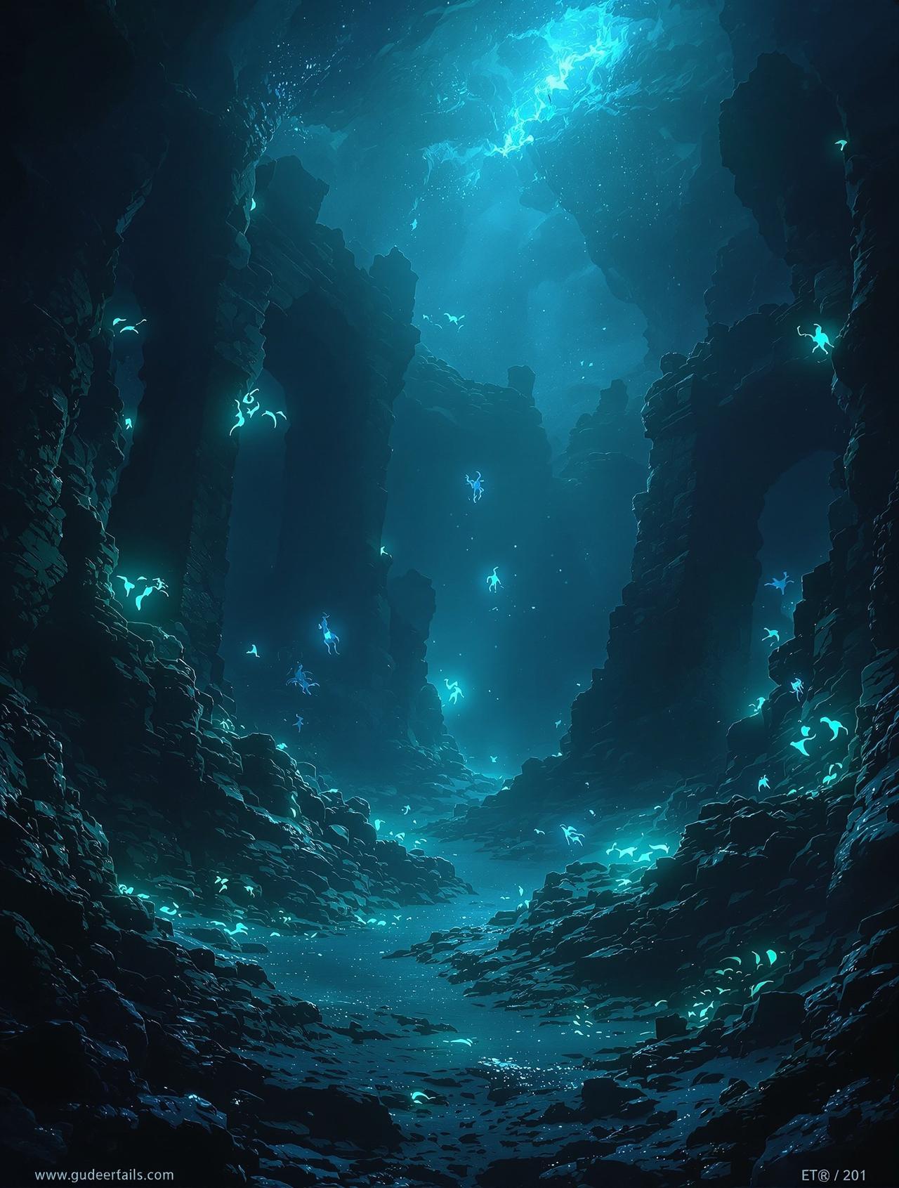 浮力影院作品《深海探秘》海报,科幻冒险题材,2025年出品